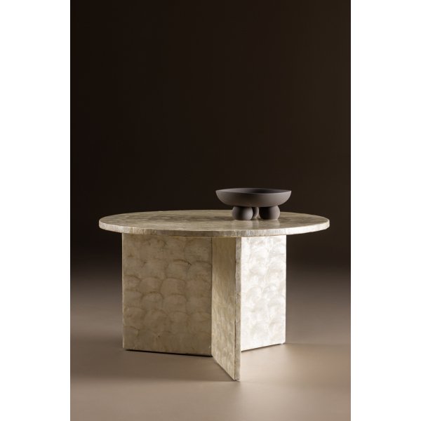 Smögen soffbord Ø70 cm - Ljusgrå Smögen soffbord Ø70 cm - Ljusgrå