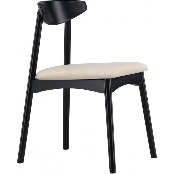 Ven matstol - Svart