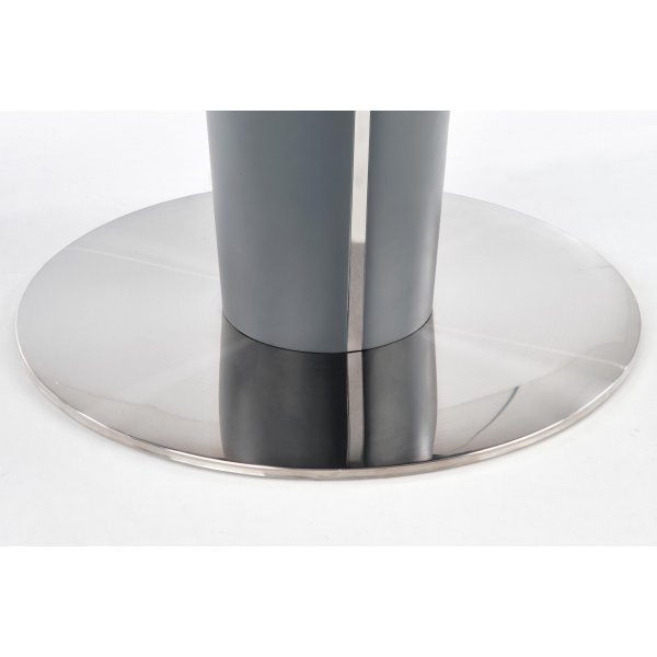 Market eettafel 120-160 cm - Grijs marmer/donkergrijs Market eettafel 120-160 cm - Grijs marmer/donkergrijs