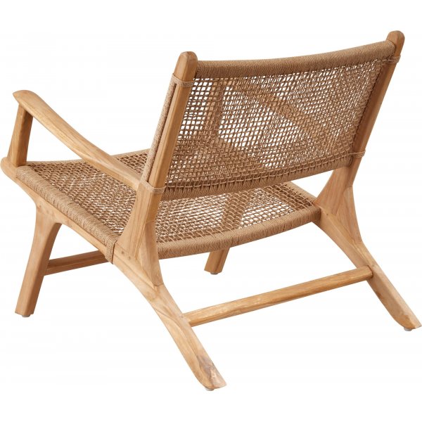 Linnea fåtölj - Trä/rep Linnea fåtölj - Trä/rep