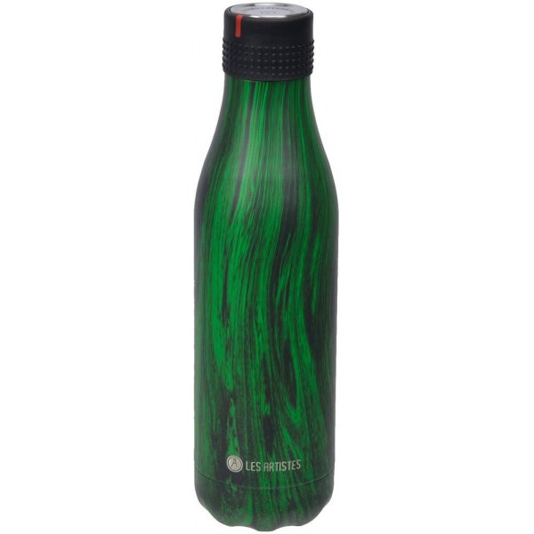 Bottle up termosflaska svart/grn - 0,5 L