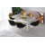 Ikon matbord 180 cm - Ljus marmor