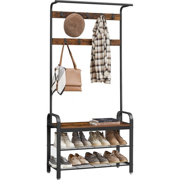 Furir halmeubel 84 cm - Bruin/zwart Furir halmeubel 84 cm - Bruin/zwart