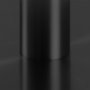Corby eettafel 105 cm - Wit/zwart