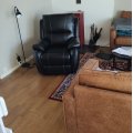 Kundbild Enjoy Chicago El-Recliner Fåtölj - Svart konstläder