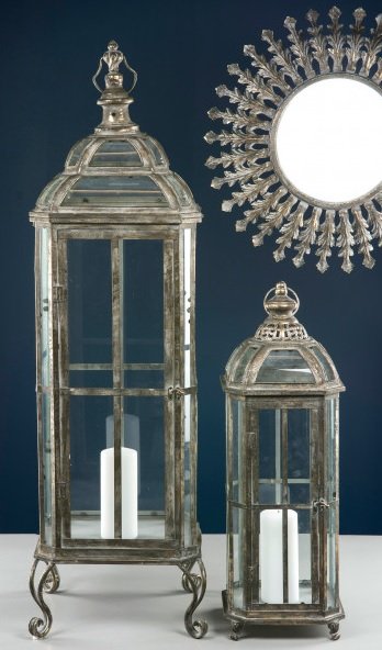 Rankan spegel 67 cm - Antik mässing Rankan spegel 67 cm - Antik mässing