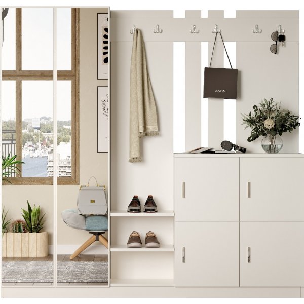 Meuble d'entrée Gibson - Blanc Meuble d'entrée Gibson - Blanc