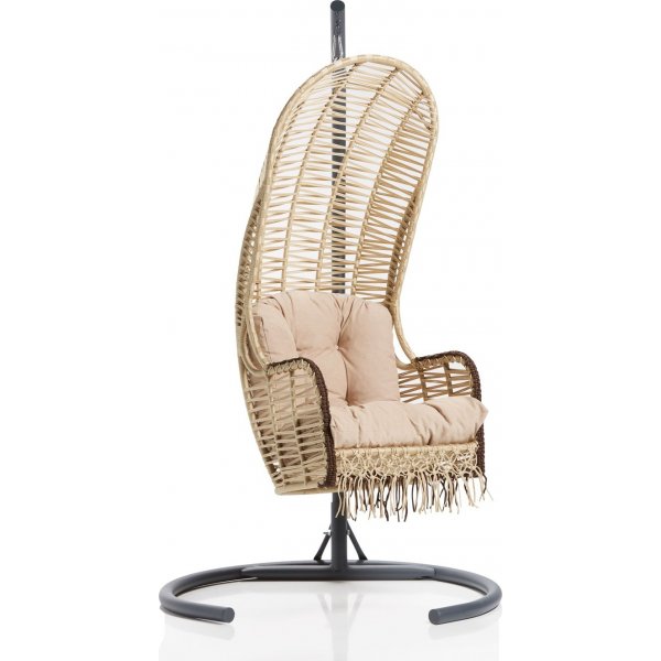 Flamingo hngstol - Beige/svart
