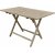 Saltö vikbart matbord i grå teak - 120x70 cm