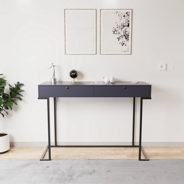 Iki avlastningsbord 120 x 45 cm - Antracit Iki avlastningsbord 120 x 45 cm - Antracit