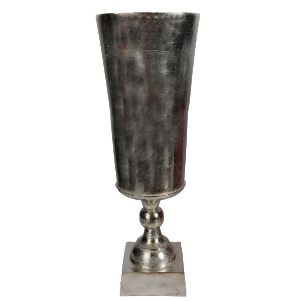 Pokal/vas 75 cm - Silvrig