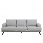 Ventura soffa 3 sits ljusgr / svart