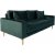 Lido 2,5-sits soffa - Mörkgrön