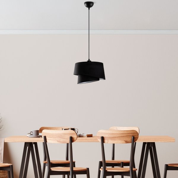 Stage taklampa �32 cm - Svart