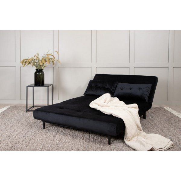 Barsa 2-sits bddsoffa - Svart