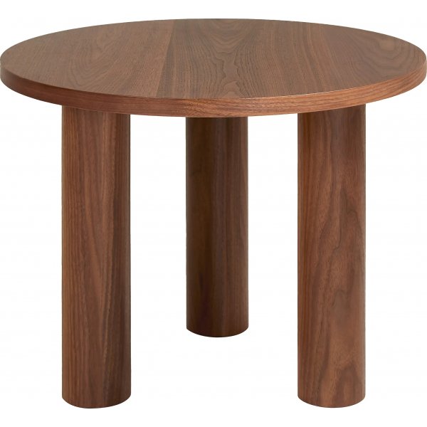 Macala sidobord Ø65 cm - Valnöt Macala sidobord Ø65 cm - Valnöt