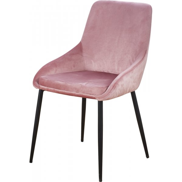 Theo stoel - Roze fluweel