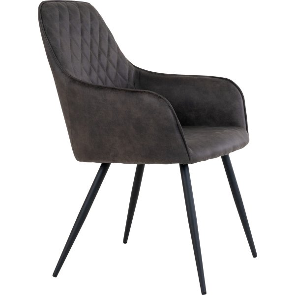 Fauteuil Harbo - Gris foncé Fauteuil Harbo - Gris foncé