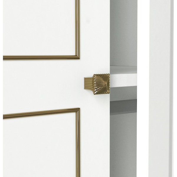 Ravenna garderob - Vit/guld