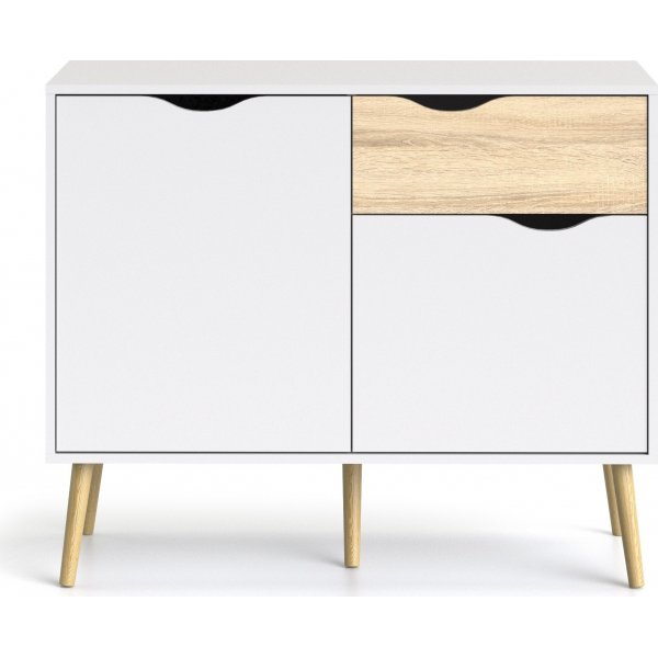 Oslo skåp - Vit/ek Oslo skåp - Vit/ek