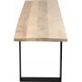 Seattle bnk 160 cm - Tr/svart