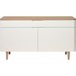 Odessa dressoir in geolied eiken en wit