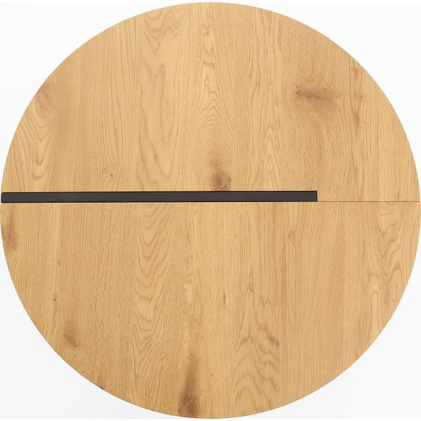 Table basse Josephina Ø86 cm - Chêne/noir Table basse Josephina Ø86 cm - Chêne/noir