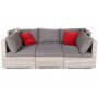 Modulsoffa Vigo - Beige/beige melerad