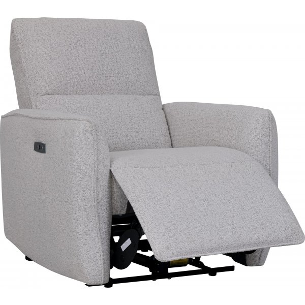 Ftlj Cinema elektrisk recliner - Ljus boucl
