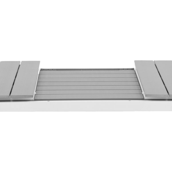 Levels matbord 160 x 100 cm - Gr/Vit