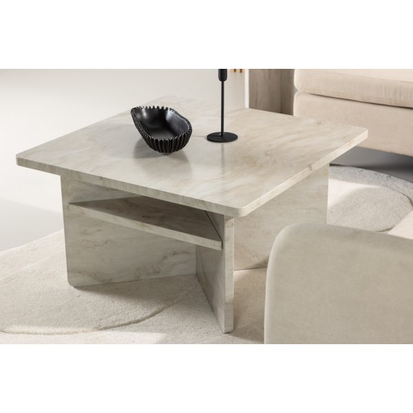 lesund soffbord 75 x 75 cm - Beige