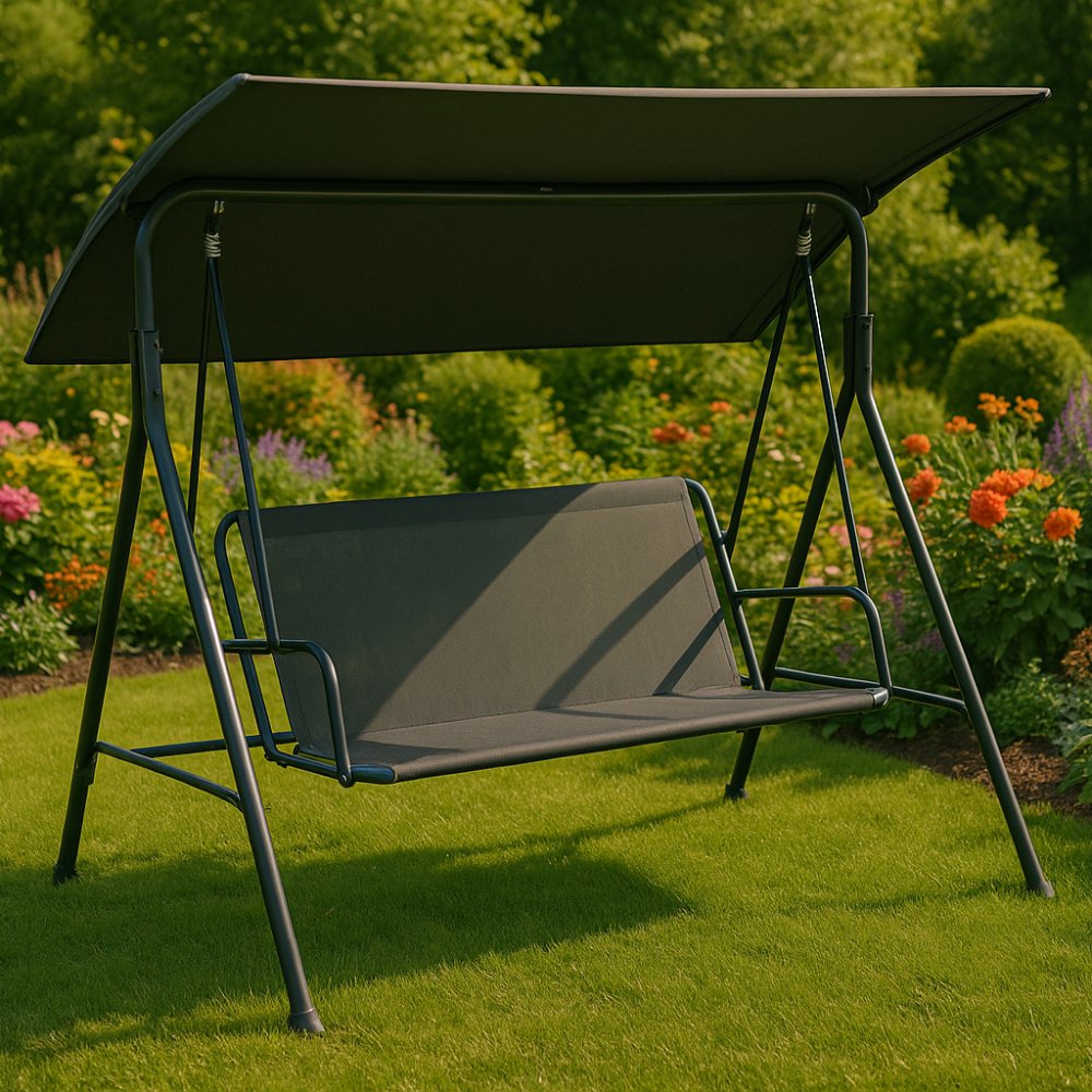 Falkenberg svart hammock gunga - Hammockar, Utesoffor, Utemöbler