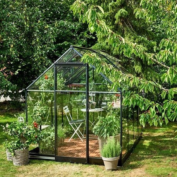Växthus Qube - 5 m² + Växthus Qube - 5 m² +
