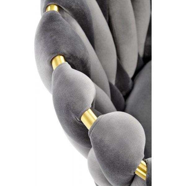 Cadeira matstol 517 - Grå/guld Cadeira matstol 517 - Grå/guld