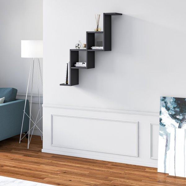 Serpent vägghylla - Svart Serpent vägghylla - Svart