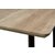 Smokey matbord 120x80 cm - Grå bets