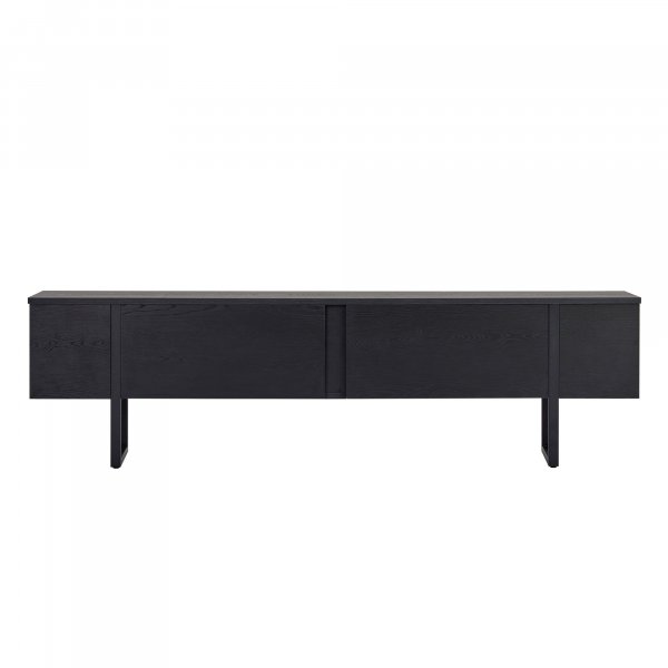 TV-b�nk Orost 180 cm - Wood black/svart