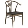 York stol brunoljad ek / Fltad sits