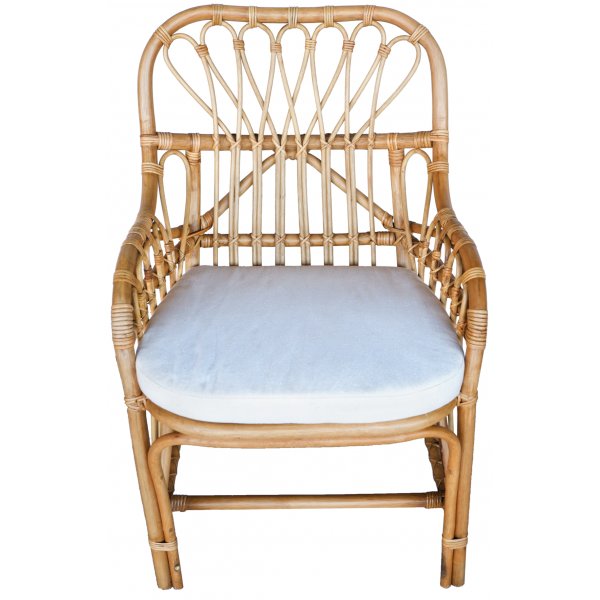 Adena karmstol i bambu - Natur Adena karmstol i bambu - Natur