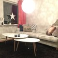 Kundbild Linköping satsbord 75x43 | 116x66 cm - Vit/bok: Supernöjd!!! Bra kvalitet och...