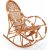 Basma - Rocking chair en rotin vritable