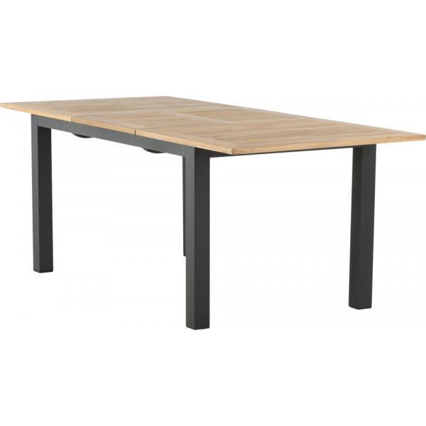 Panama matbord 210 x 90 cm - Svart/Natur Panama matbord 210 x 90 cm - Svart/Natur