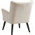 Marie fauteuil - Creme boucl