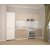 Cuisine complte Katia 220 cm - Beige clair/chne saint-marin/blanc