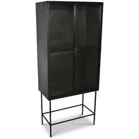 Industry Highboard i metall - Metall / Glas Industry Highboard i metall - Metall / Glas