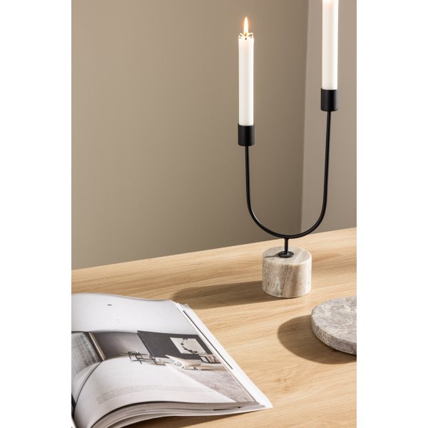 Soffbord 120 x 60 cm whitewash - Olivia