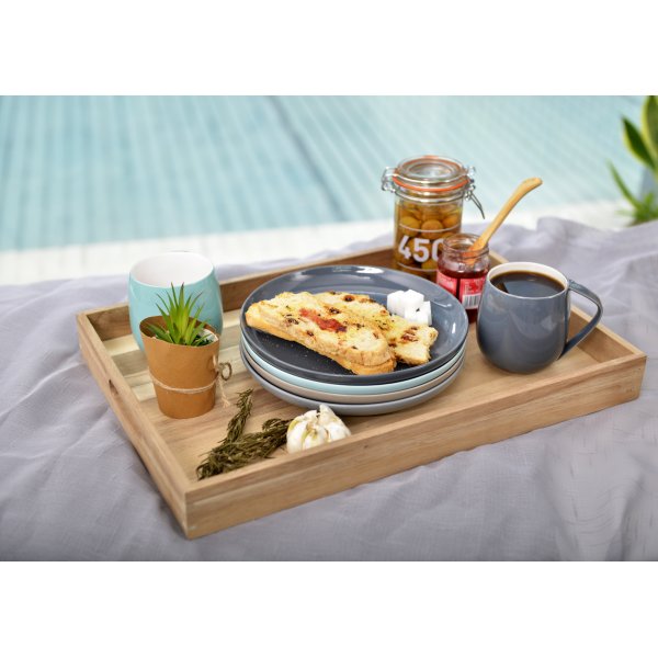 Olo assietter D22,5 cm - Mörkgrå Olo assietter D22,5 cm - Mörkgrå