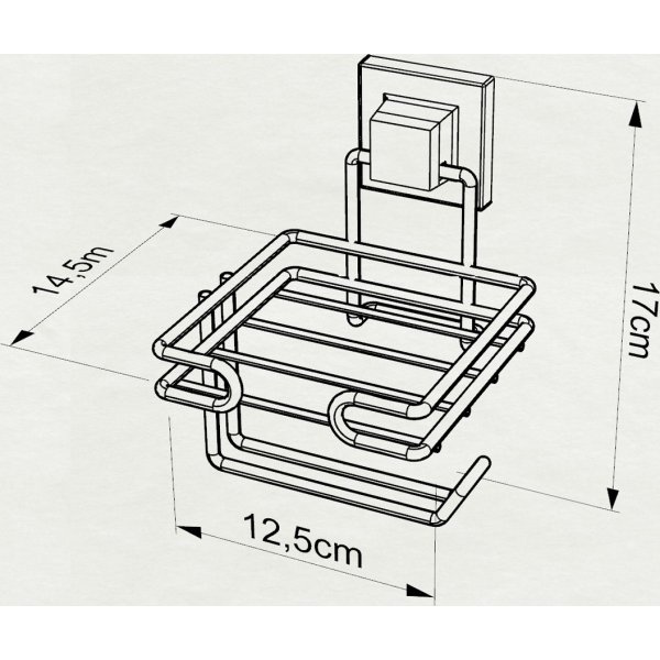 Effi pappersh�llare 275 - Krom