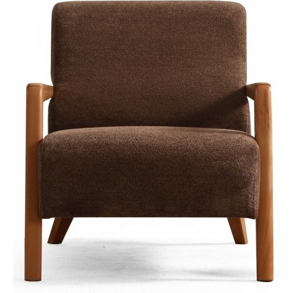 Fauteuil Lyke - Marron Fauteuil Lyke - Marron