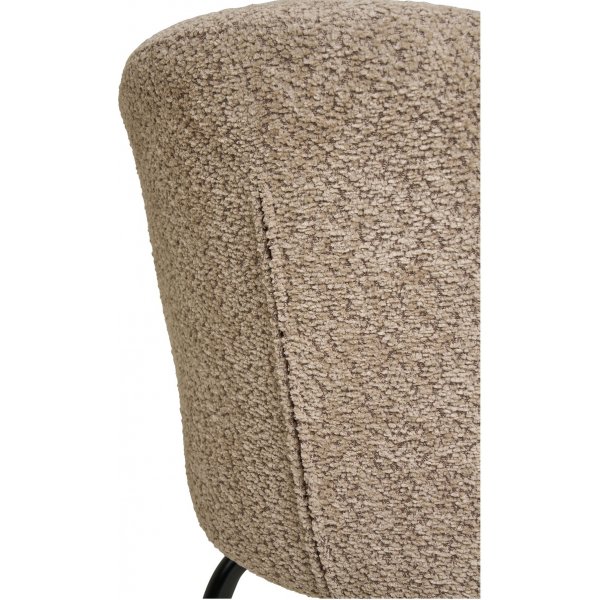Chaise de salle à manger Safira - Bouclé beige Chaise de salle à manger Safira - Bouclé beige